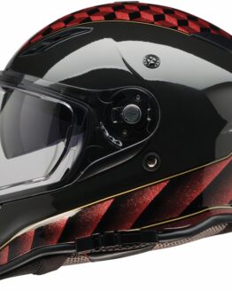 Z1R Nemesis Thunderbird Helmet - Large, Red/Black