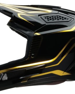 Z1R Dirt Maxx Monogram Helmet Black/Gold 2XL Adult MX