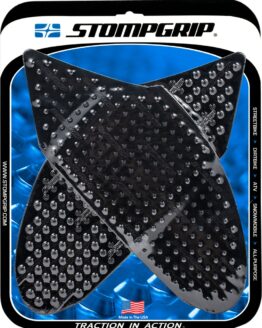 Stompgrip Tank Pad Kit Volcano Black Fits GSXR600/750 2006-2008