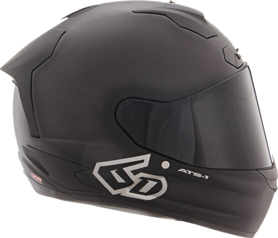 6D ATS-1R Solid Full Face Helmet Matte Black Large