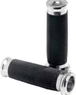 Contour Renthal Wrapped Chrome Grips by Performance Machine TBW