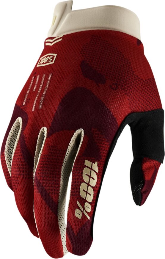 100% iTrack Gloves Terra Red XL Men's Off-Road