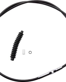 Drag Specialties High-Efficiency Black Vinyl Clutch Cable For Harley-Davidson