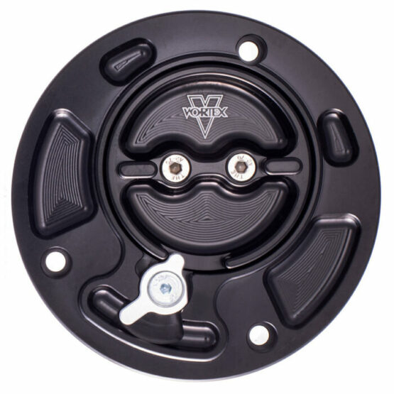 Vortex V3 Fuel Cap Black For Kawasaki Ninja 400 650 Z900 ZX-6R ZX-10R - Image 2