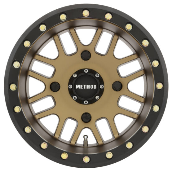 Method MR406 14x10 UTV Beadlock Wheel, Bronze, 4x156 Bolt Pattern