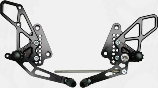 V2 Adjustable Rearset - Black