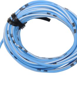 13' Color Match Electrical Wire - Blue / White 14A/12V 20AWG