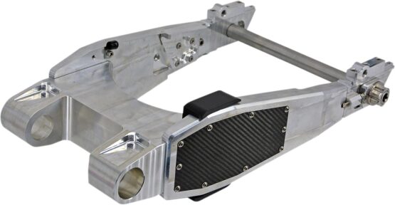 Trask Assault Swingarm Raw Billet Aluminum For 2024 Harley Touring