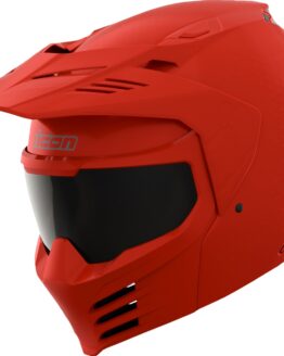 ICON Elsinore Monotype Helmet XS Matte Red
