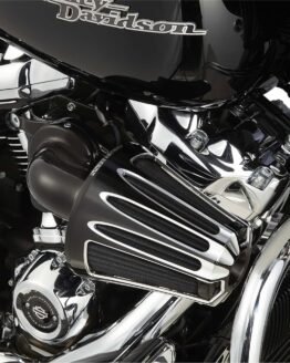 Arlen Ness Black Monster Sucker Air Cleaner Kit - Deep Cut Design