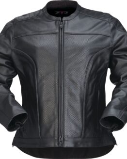 Z1R Women's Remedy Leather Jacket Black XL