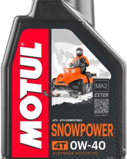 Motul Snowpower 4T 0W40 Synthetic Engine Oil 1L