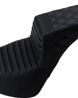 Step-Up Tuck and Roll 2-Up Seat - Black