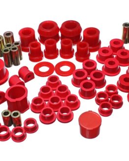 Red Master Bushing Set by Energy Suspension Fits 06-14 Mazda Miata