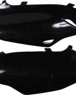 Plastic Side Number Plate - Black