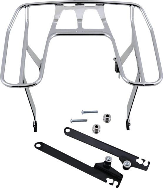 Cobra BA Wrap Around Rack Chrome Fits Harley-Davidson