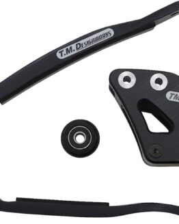 T.M. Designworks Chain Guide and Slider Kit Black Yamaha