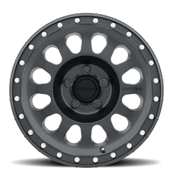 MR315 17x9 -12mm Offset 5x5 71.5mm CB Matte Black Wheel