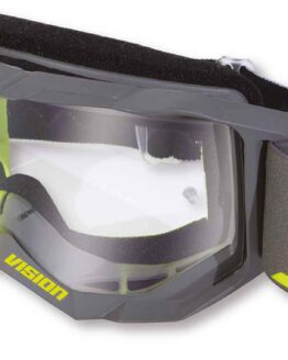 3300 Vision MX Goggles - Yellow & Gray w/ Clear Lens