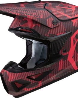 F.I. Agroid Camo Red Black MIPS Helmet 2X