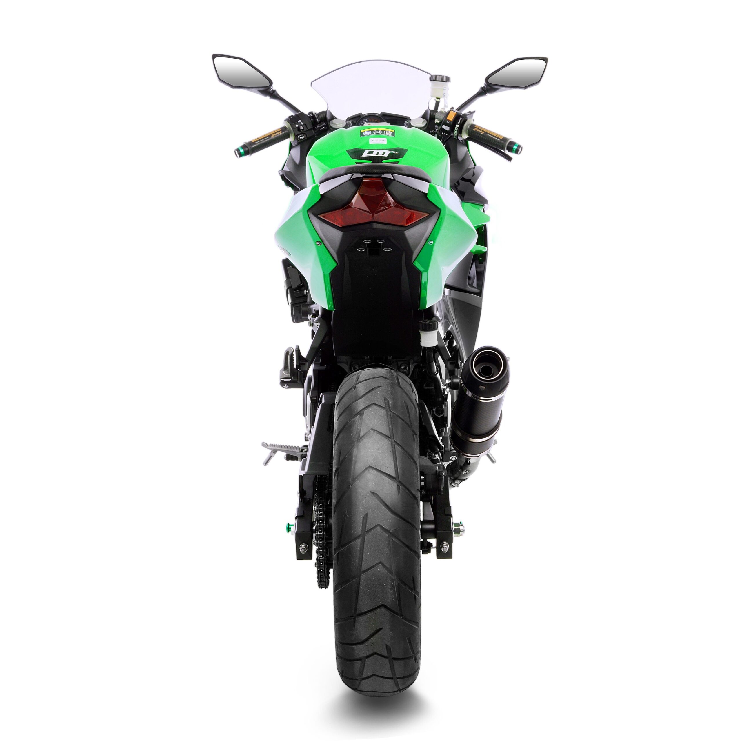 GP Corsa Evo Carbon Fiber Slip On Exhaust Muffler - Image 4