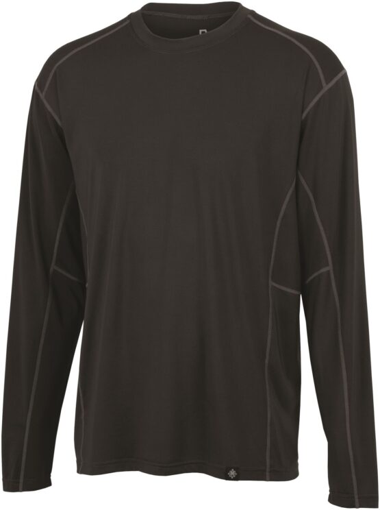 FirstGear Base Layer Shirt Lightweight LS Dark Grey - Medium