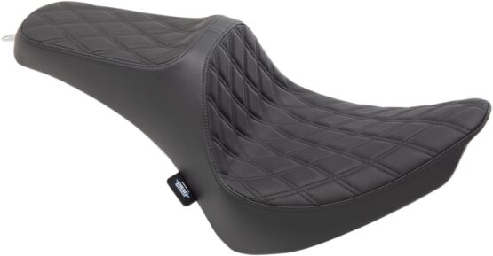 Predator III Seat- Double Diamond Black Thread 7in Tall Rider Support-2Up