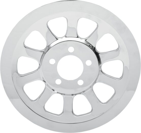 Drag Specialties Chrome Rear Pulley Insert for Harley-Davidson Dyna