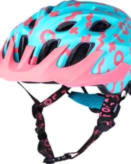 KALI Chakra Plus Zwiggles Youth Bicycle Helmet Matte Cyan Pink Seafoam