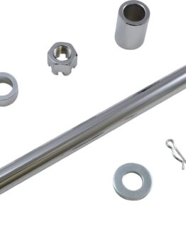 Drag Specialties Rear Axle Kit Chrome For Harley Touring Models
