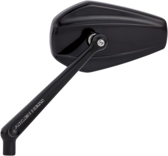 Arlen Ness Billet Mini Stocker Mirror Black Right Side