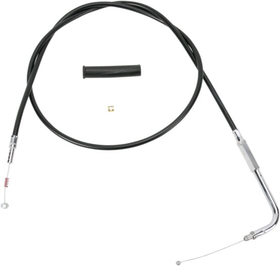 Drag Specialties Black Vinyl Idle Cable 36-1/2in For Harley-Davidson