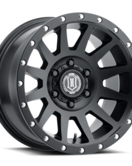 ICON Compression 17x8.5 Satin Black Wheel