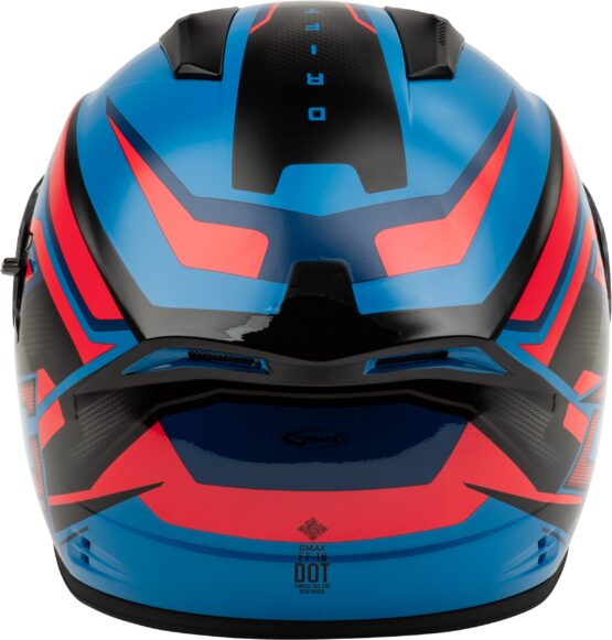 GMAX FF-18 Drift Full Face Helmet Black/Blue/Red Large - Image 2