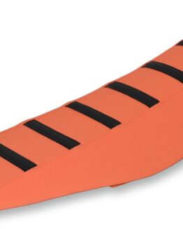 6-Rib Water Resistant Seat Cover Orange/Black