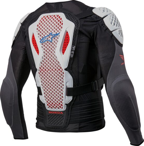 Alpinestars Honda Bionic Plus v2 Protection Jacket Large Black/White/Blue/Red - Image 2