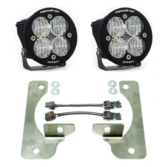 Squadron R Sport Fog Pocket Kit Fits 2018 Wrangler JL Rubicon