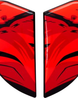 ICON Airform Helmet Side Plates ManikRR Red One Size