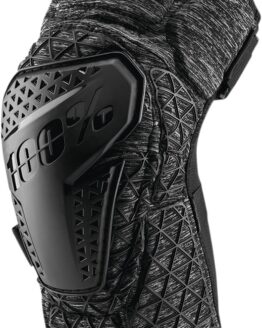 100% Surpass Knee Guards XL Black Heather Gray Unisex