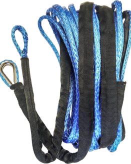 Open Trail Synthetic Winch Rope 1/4 in x 50 ft Blue