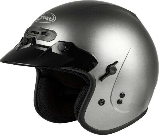 GMAX GM-32 Open-Face Helmet Titanium Small