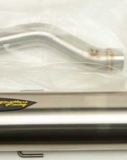 Two Brothers S1R Slip-On Exhaust Silver Fits 15-22 Can-Am Spyder F3/S