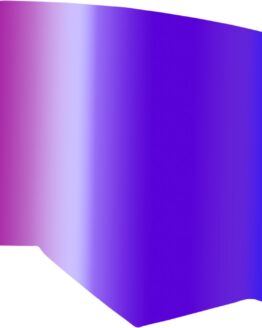 FLY Racing Zone Elite Injected Lens w/ Iridescent Red