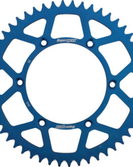 Supersprox Aluminum Rear Sprocket 52T Blue 520 Chain