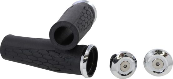 Hex Grips 7/8inch Universal Chrome - Image 2