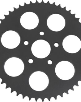 Carbon Steel 51T Drive Sprocket Gloss Black Offset 0.46"