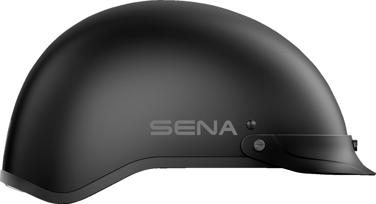 Sena Cavalry 2 Half Helmet Matte Black Medium Bluetooth Mesh - Image 3