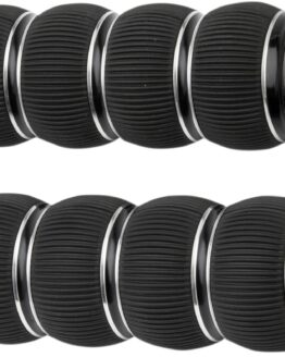 Arlen Ness Fly-By-Wire Fusion Series Ring Leader Grips Black