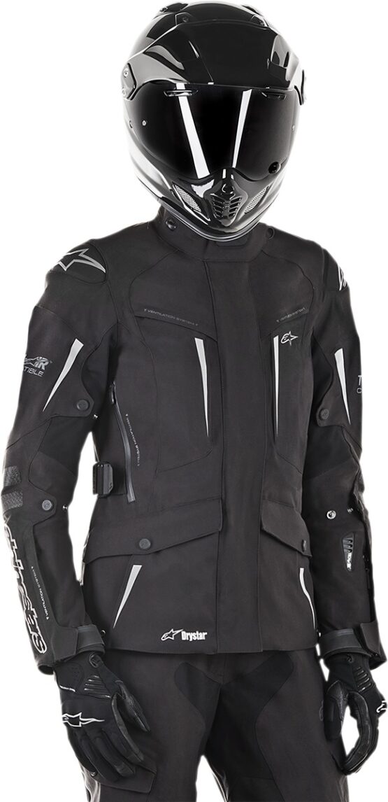Women's Yaguara Drystar Street Riding Jacket Black US Large - Image 3