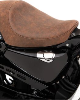 3/4 Smooth Leather Solo Seat Brown